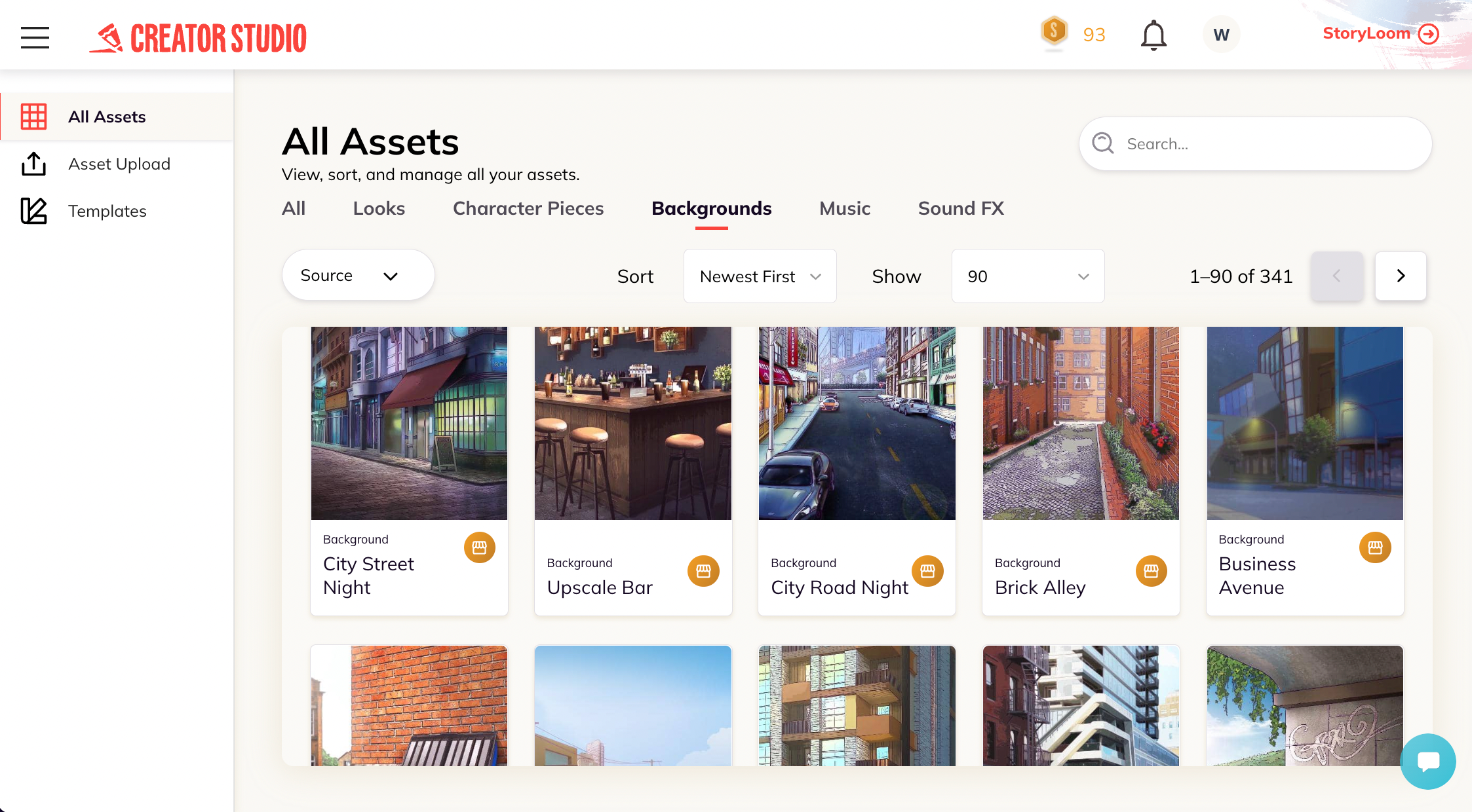 StoryLoom Creator Studio Assets
