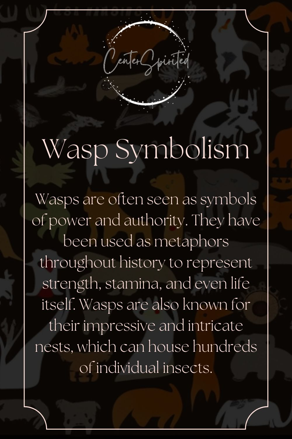 symbolic meaning of wasps