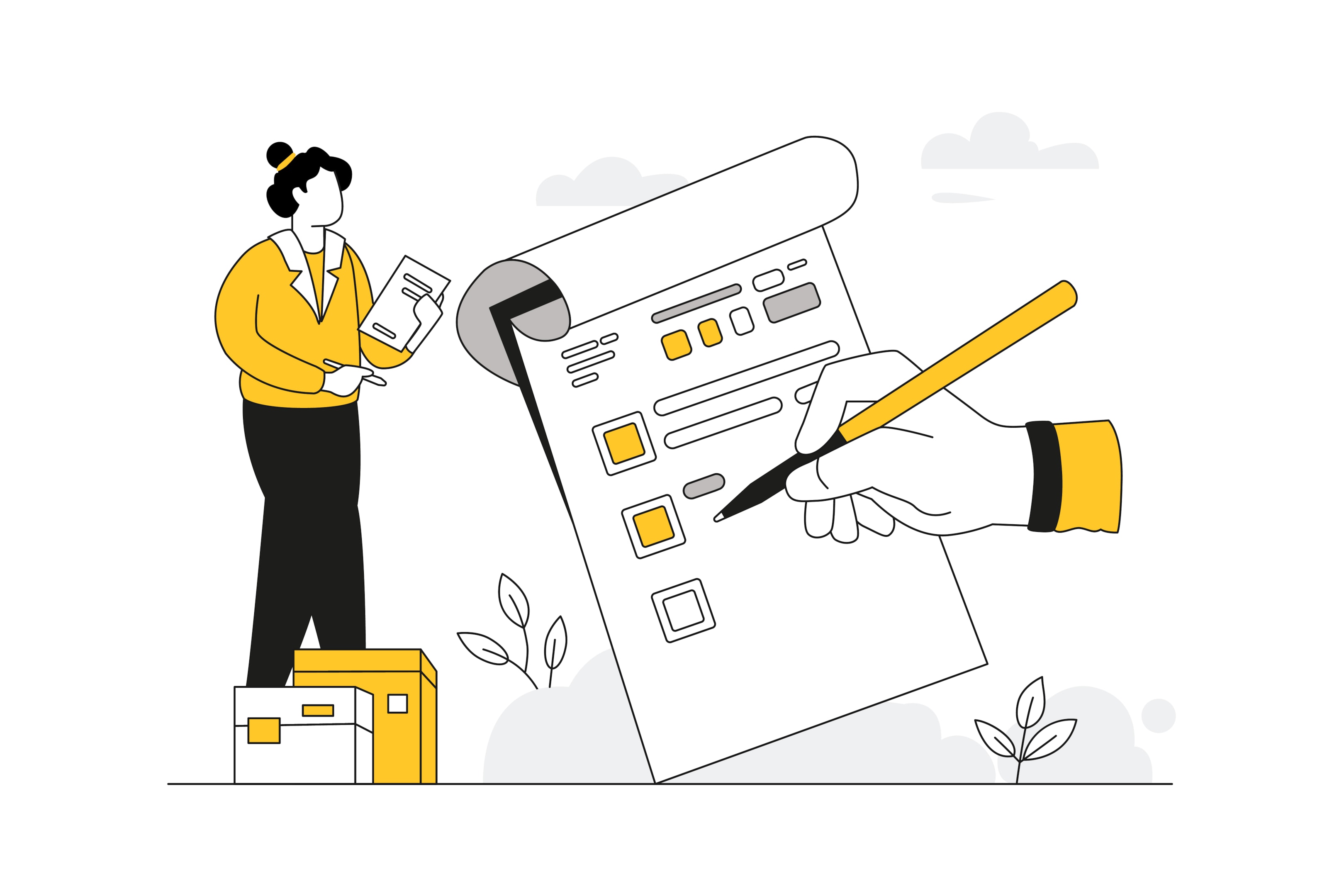 An illustration of common inventory replenishment methods checklist.