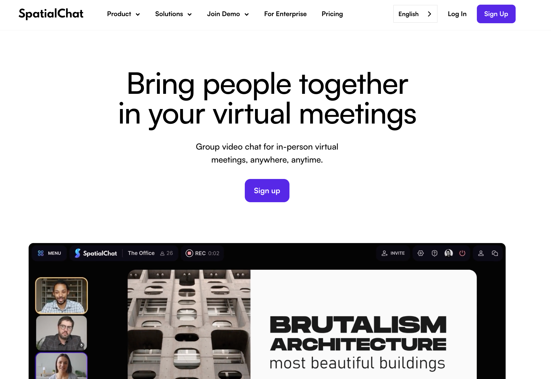 SpatialChat virtual event software 