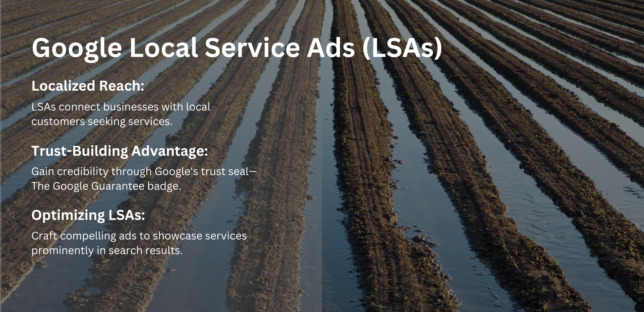 Mastering Google Local Service Ads for Irrigation Businesses