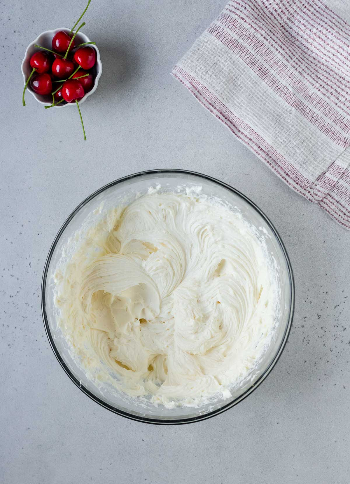 cheesecake batter in bowl