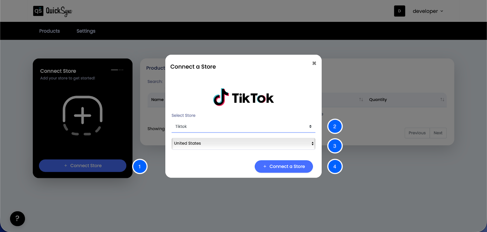 Connect Second Platform (TikTok)