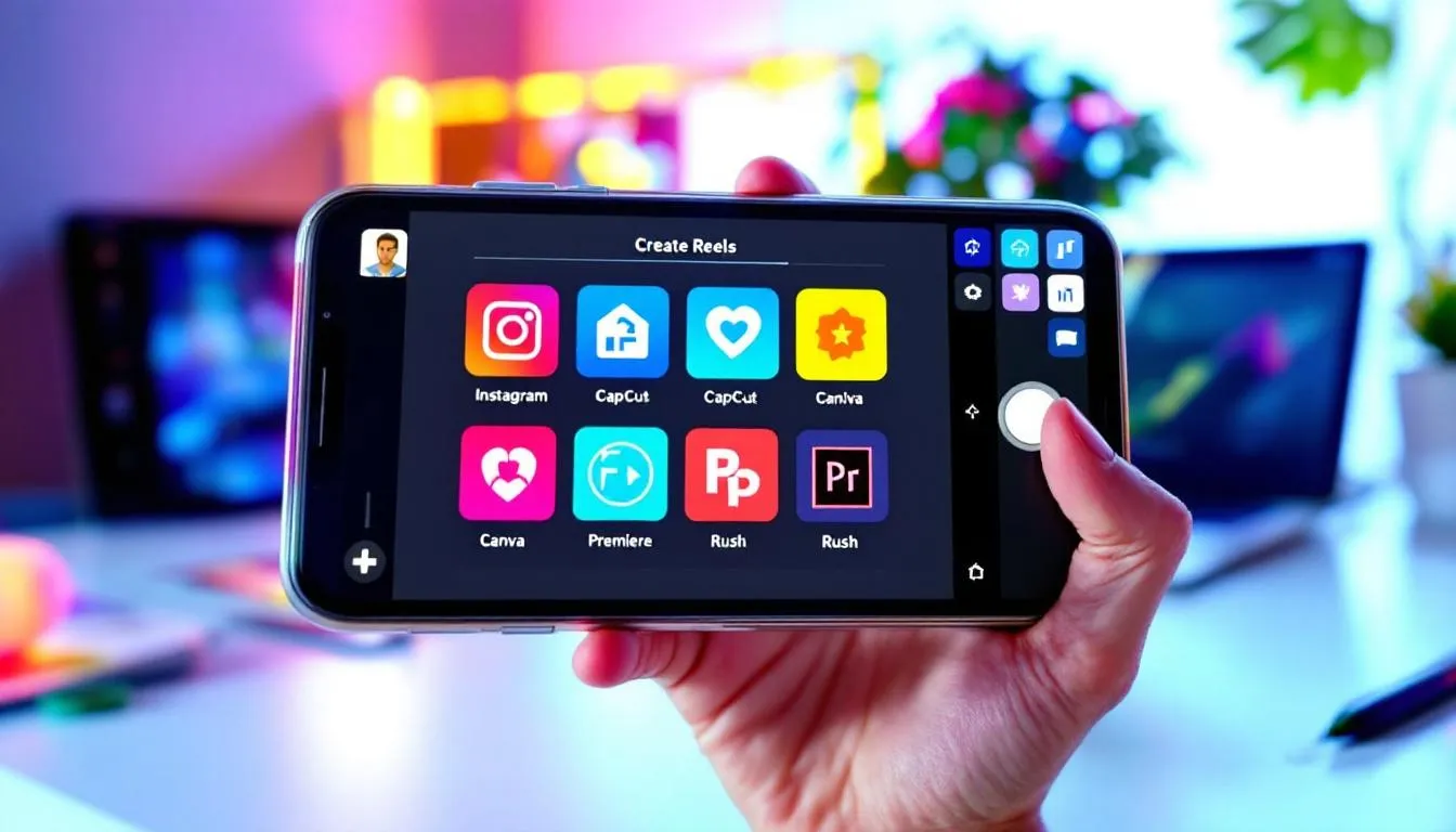 Tools und Apps zur Unterstützung Nützliche Tools und Apps zur Unterstützung bei der Erstellung von Reels.