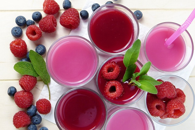 smoothies, berries, nutrition