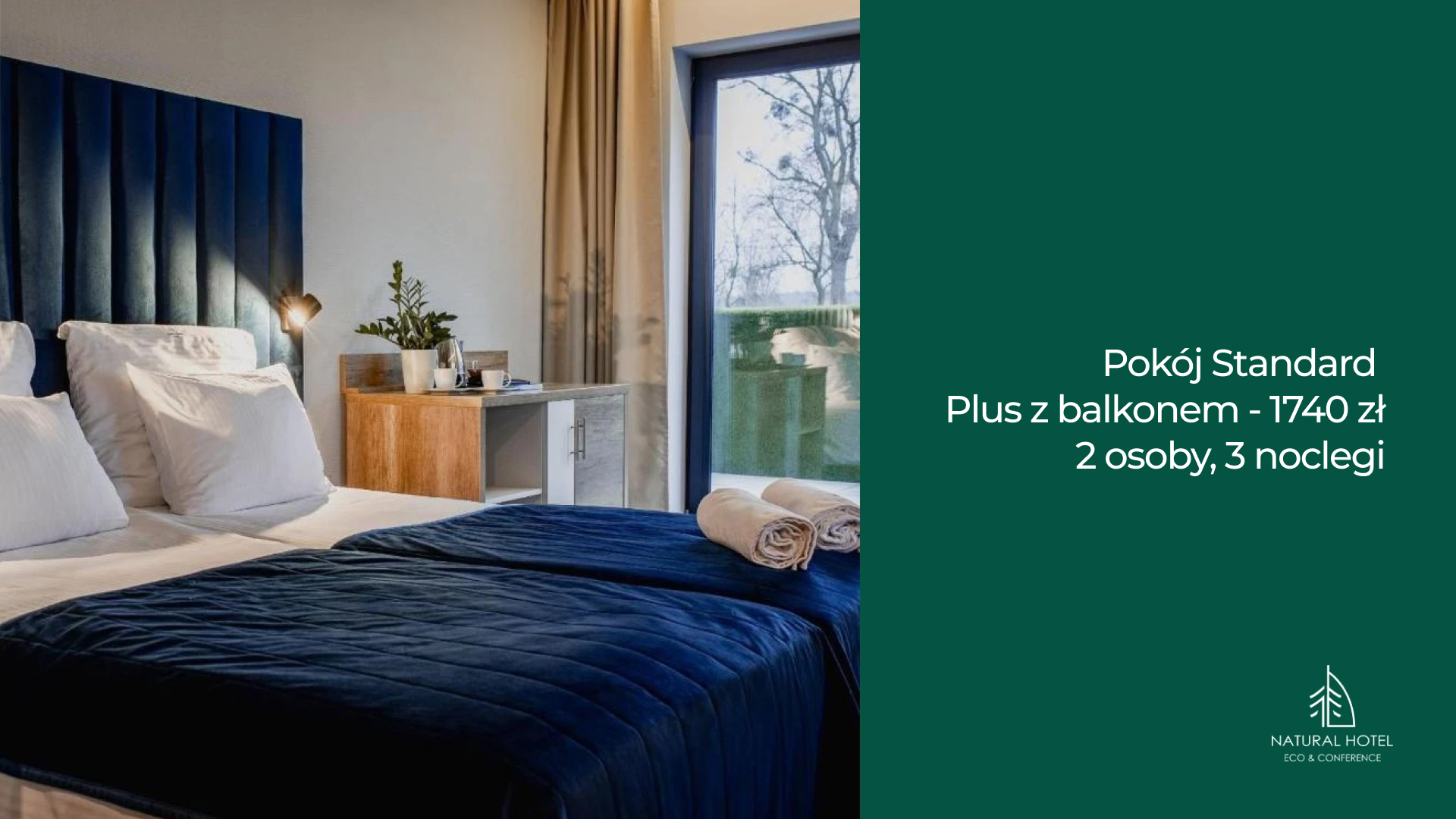 Pokój standard z balkonem