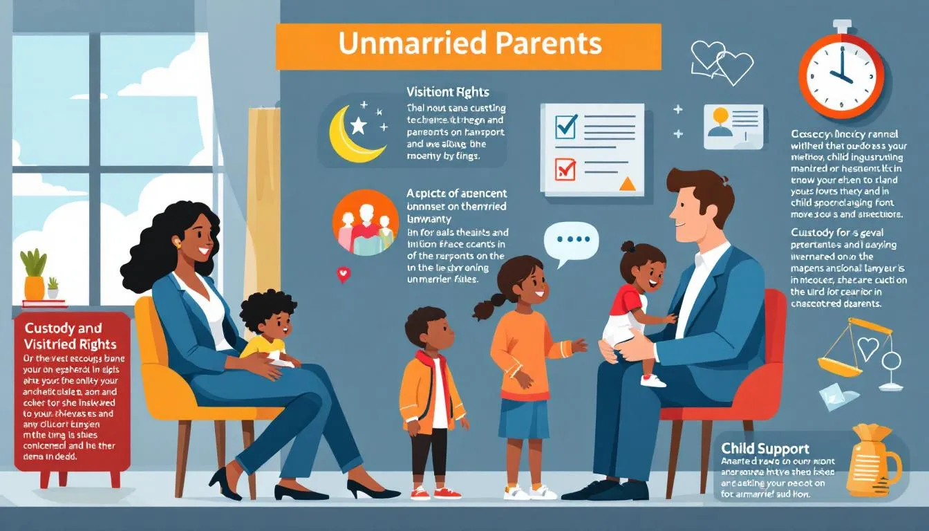 Legal representation for unmarried parents is crucial.