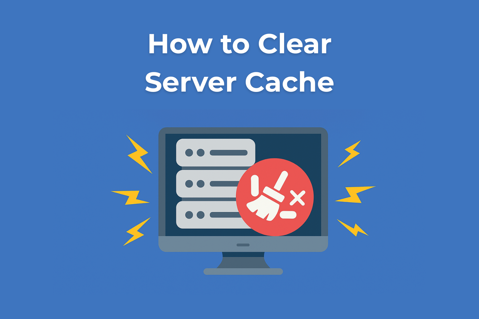 How to Clear Server Cache
