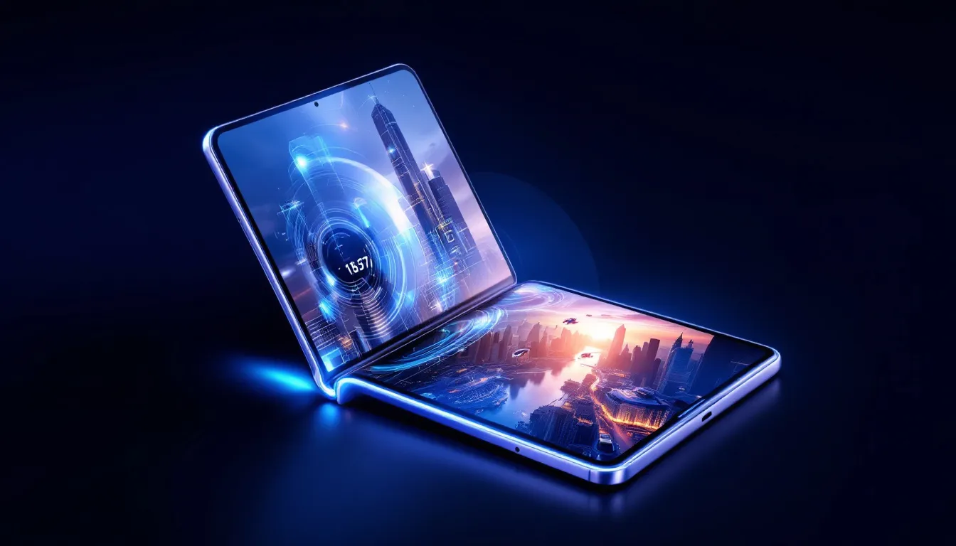 Utilisation du Galaxy Fold 7 en mode smartphone et tablette.