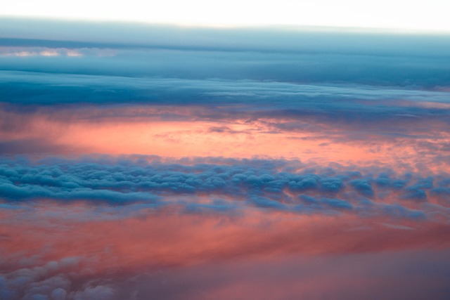 sky, sunset, cloud