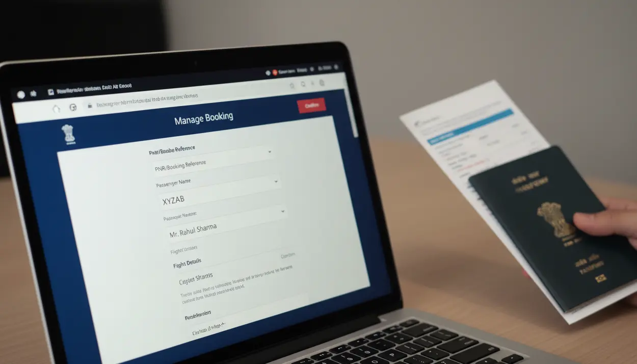 Verifiable dummy ticket with PNR for visa verification