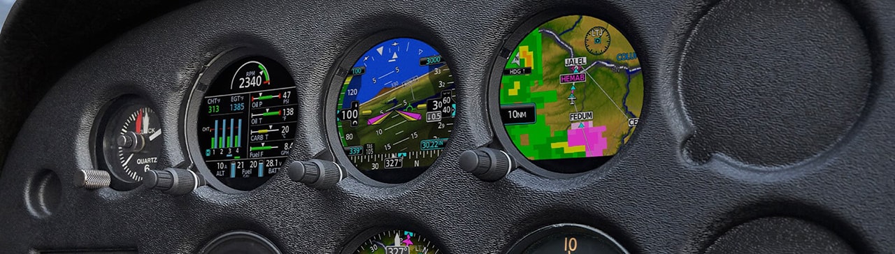 flight instruments and indicators garmin