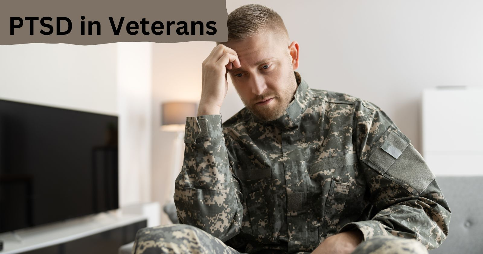 PTSD in Veterans

Male veteran thinking something