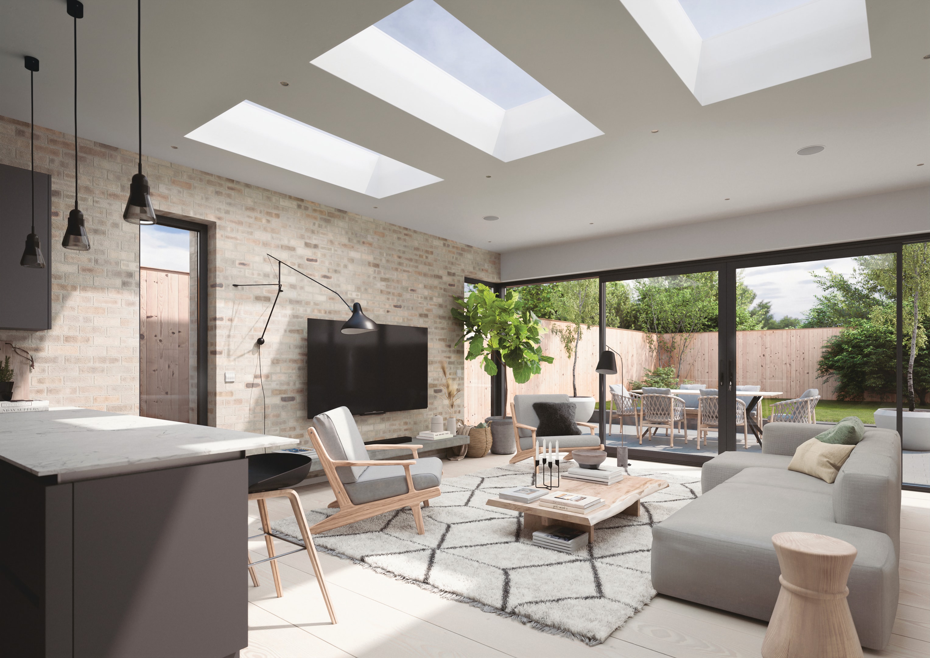 flat rooflights 