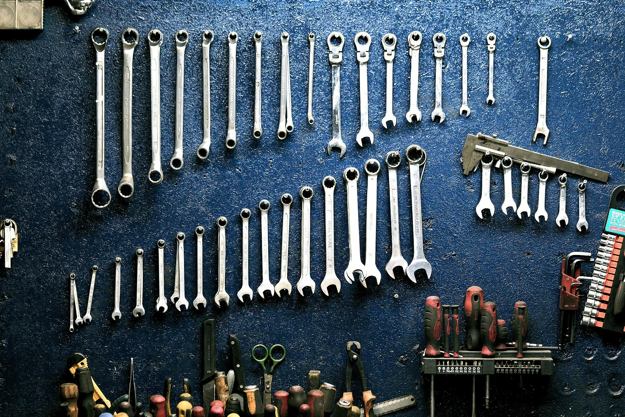 Tools, garage storage