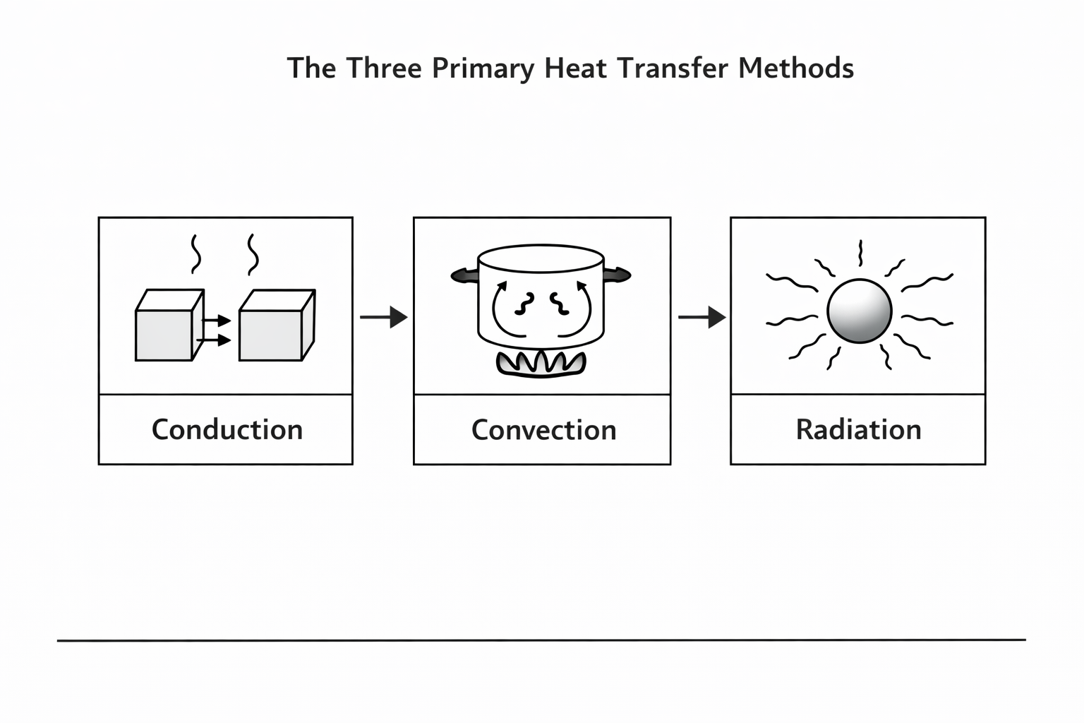 The Three Primary Heat Transfer Methods