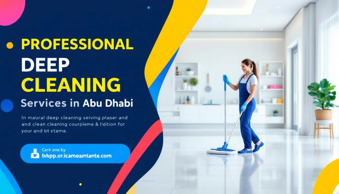 An overview of deep cleaning services in Abu Dhabi.