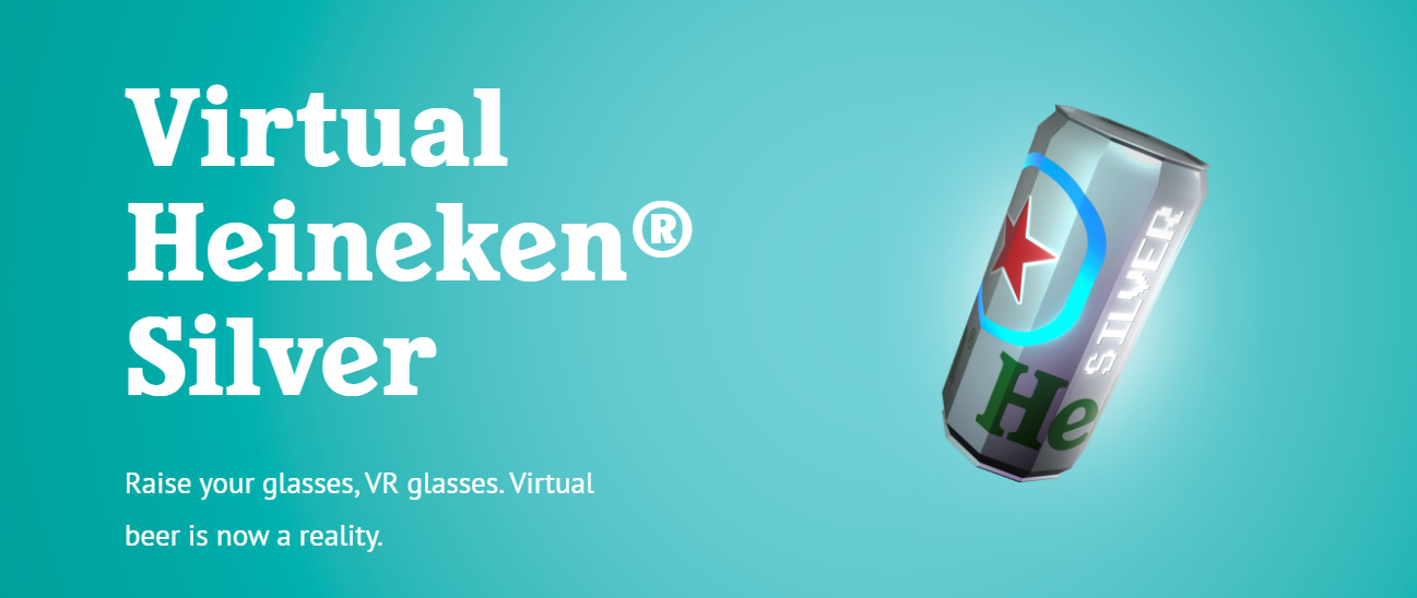 Virtual Beer NFT by Heineken.