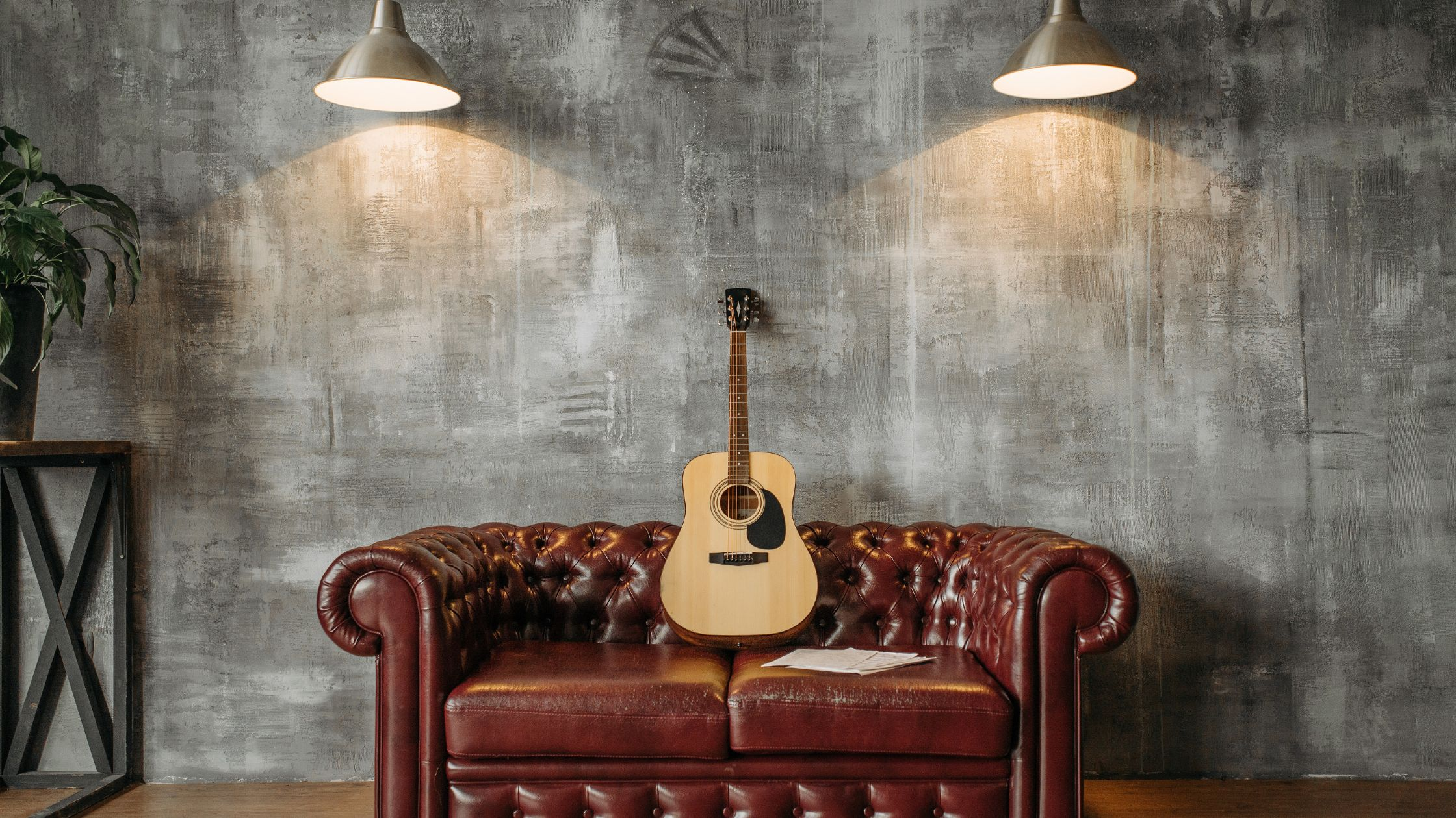 a best way to learn guitar is to practice your acoustic guitar in a comfortable enviroment