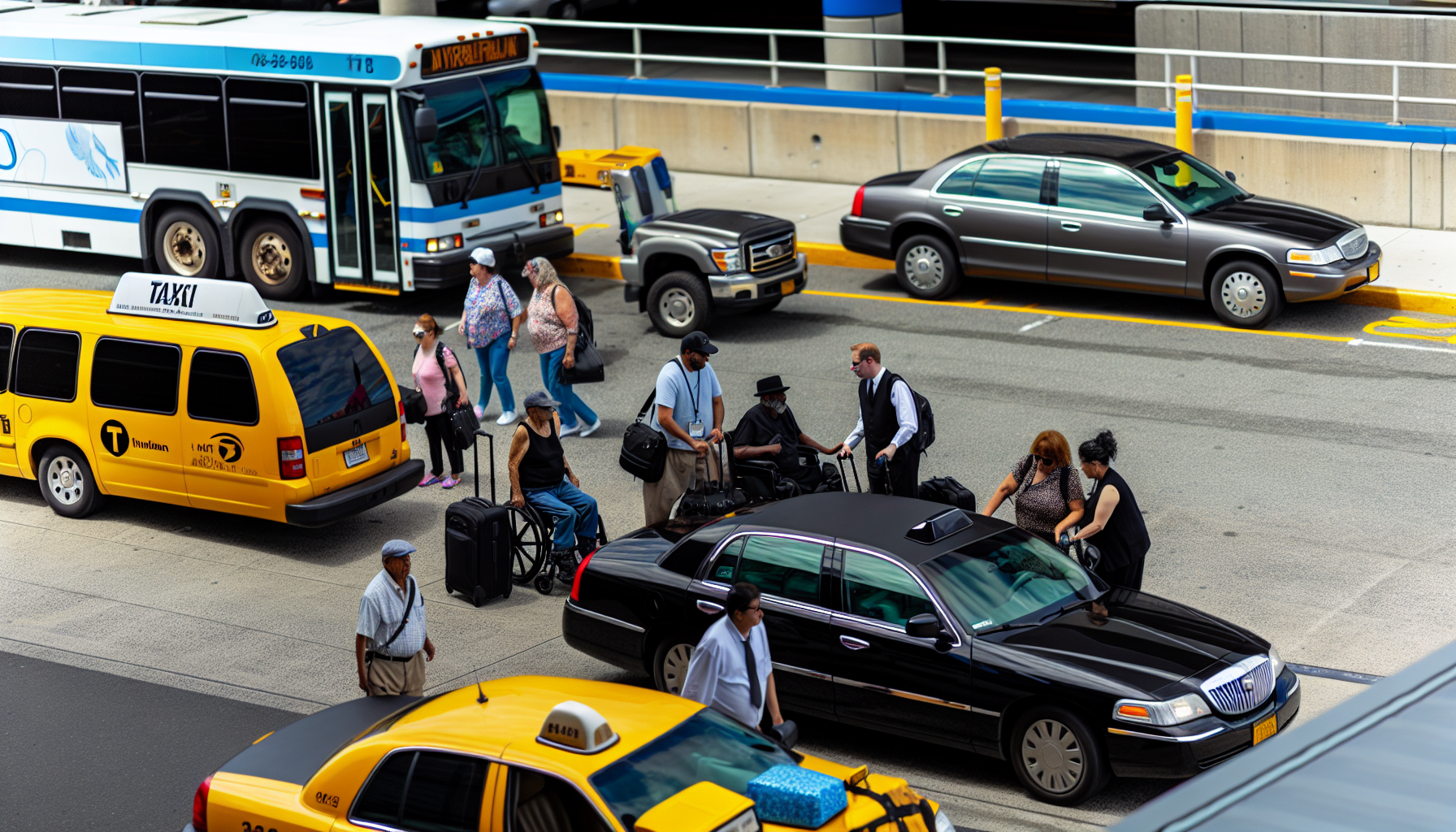 Transportation options near Terminal 1