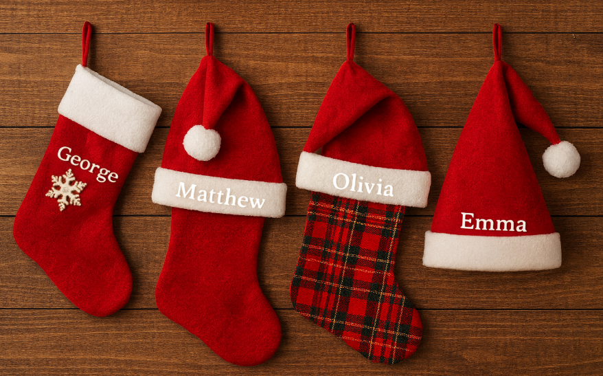 custom christmas stockings