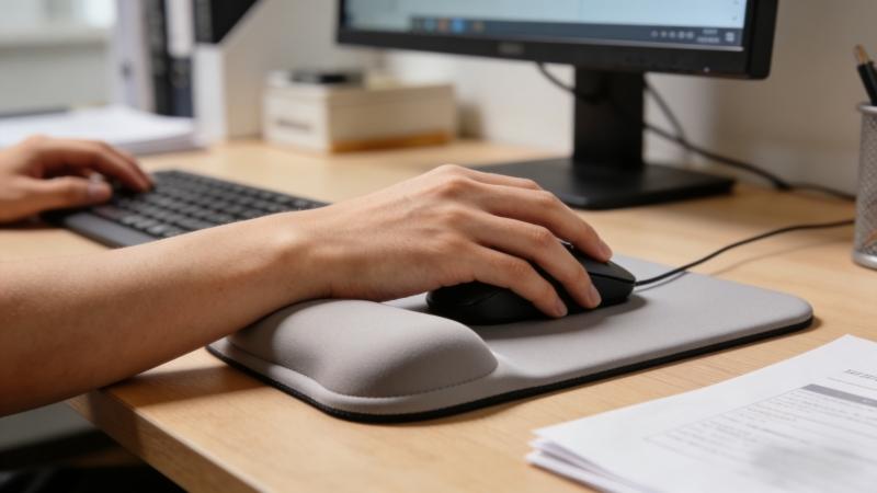 Memory Foam Ergonomic Mouse Pad