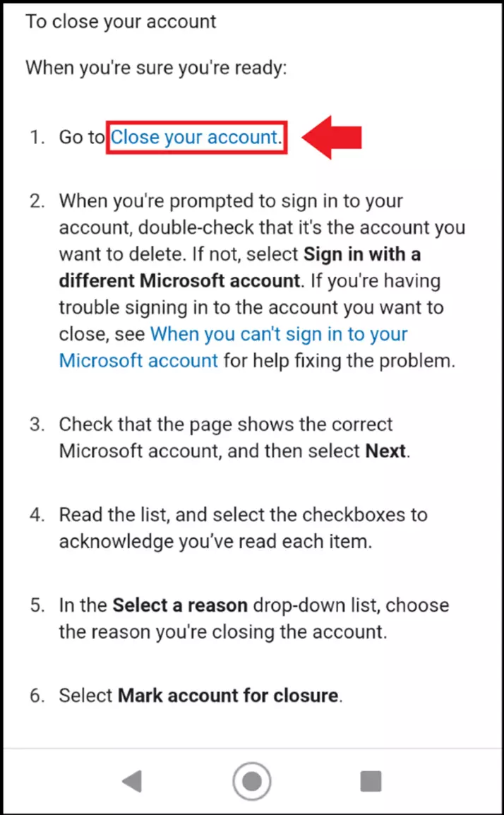 How To Close Microsoft Accounts - Wingman Solutions