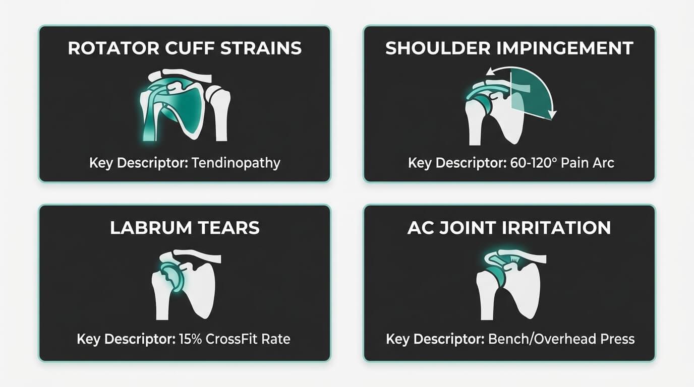 Common Shoulder Injuries From Weightlifting