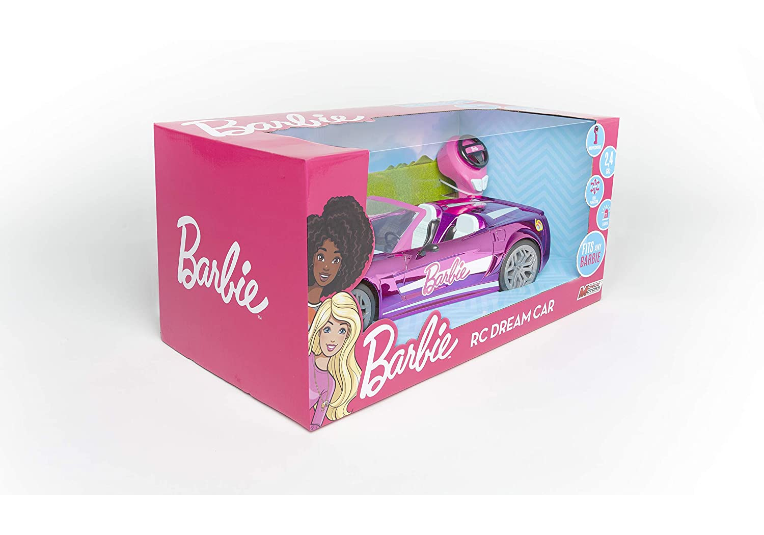 BLADEZ Toyz Barbie Dream Voiture télécommandée, Voiture Rose pour E