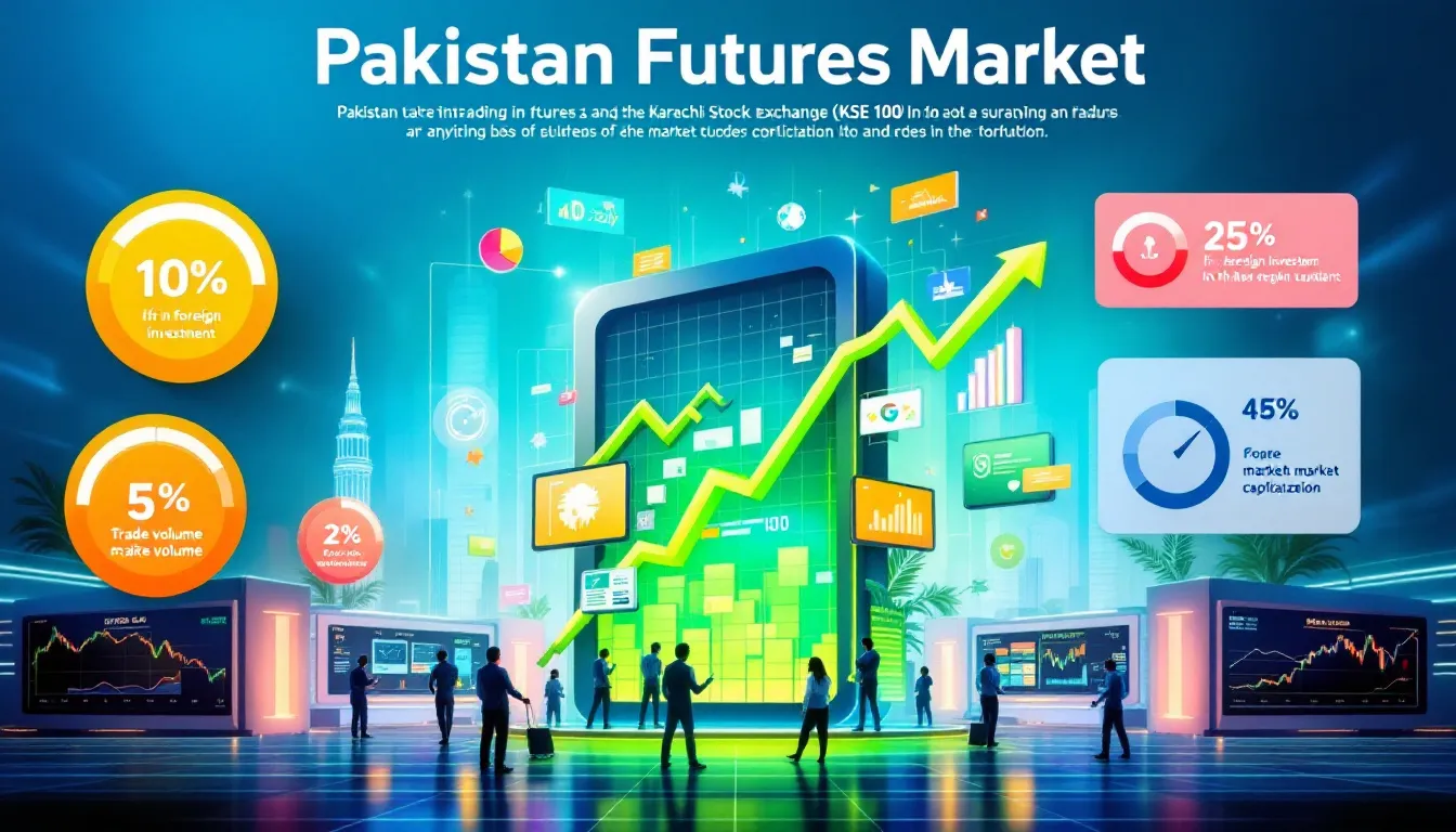 An overview of futures trading in Pakistan, showcasing various trading activities.