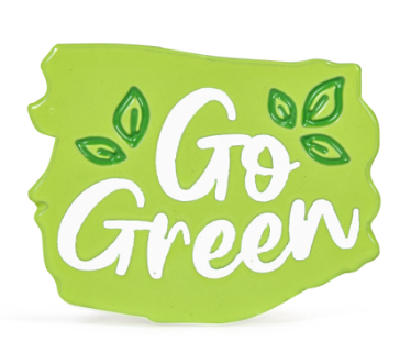 Shamrock-themed keychains