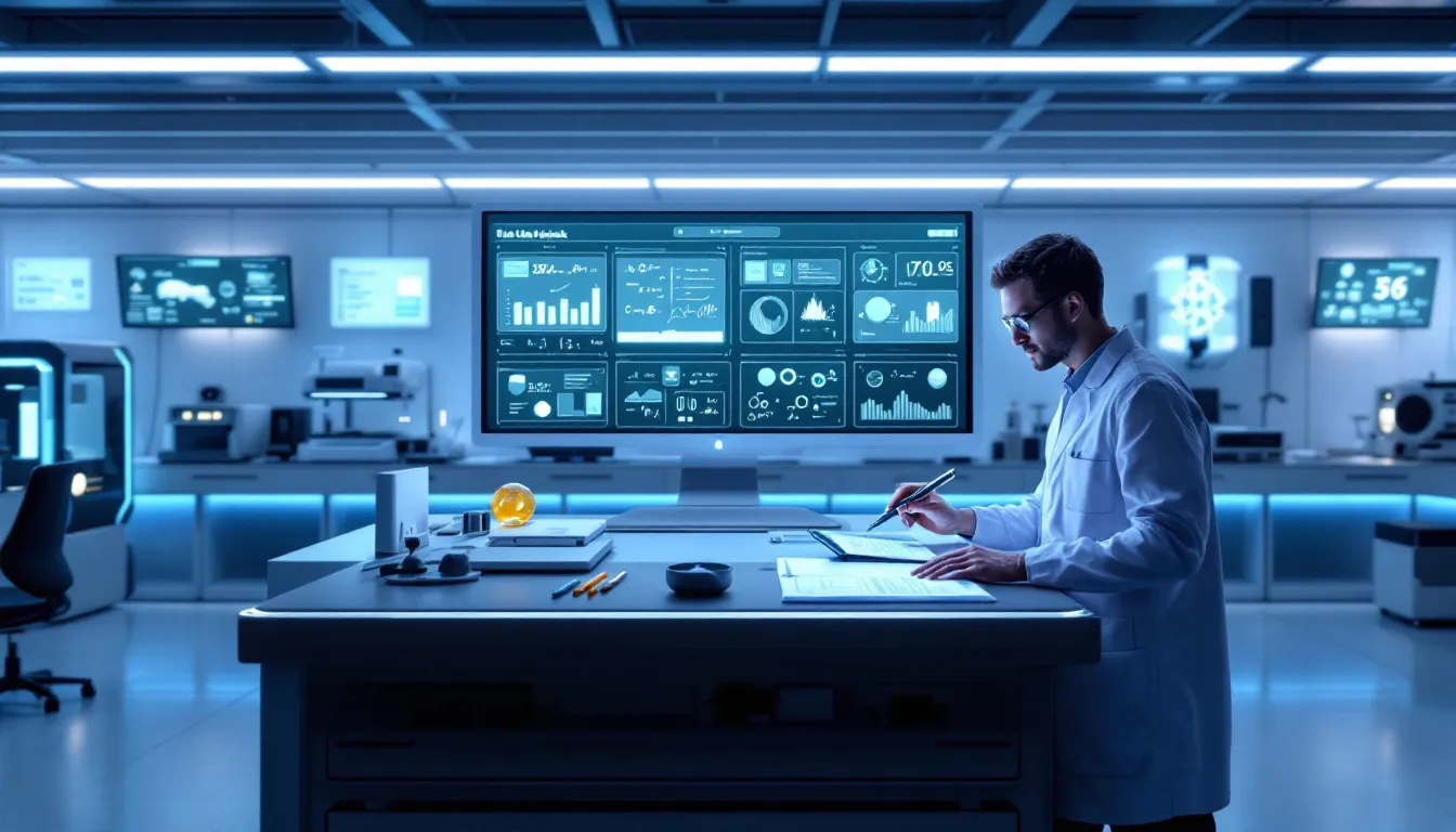 Implementing electronic lab notebooks in a research lab.