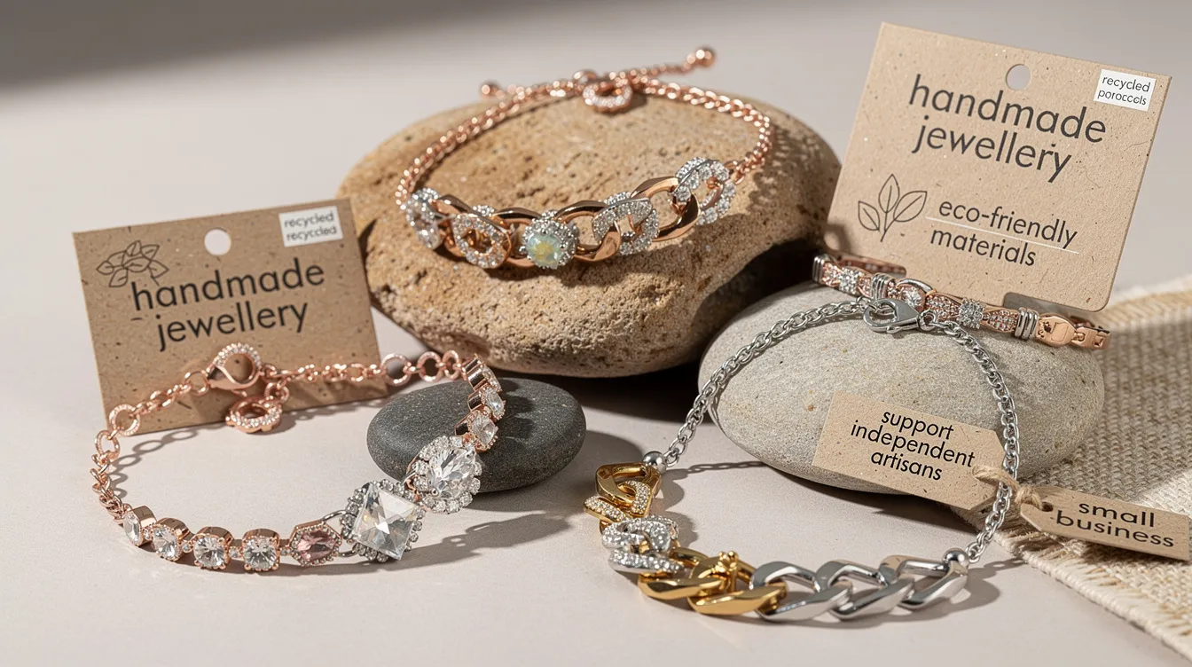 The image showcases a stunning collection of meticulously crafted bracelets, featuring a mix of gold plated jewellery and sterling silver designs adorned with vibrant colours and unique beads. Each piece reflects the artistry of skilled artisans, making them perfect for everyday wear or special occasions, and a thoughtful gift for loved ones.