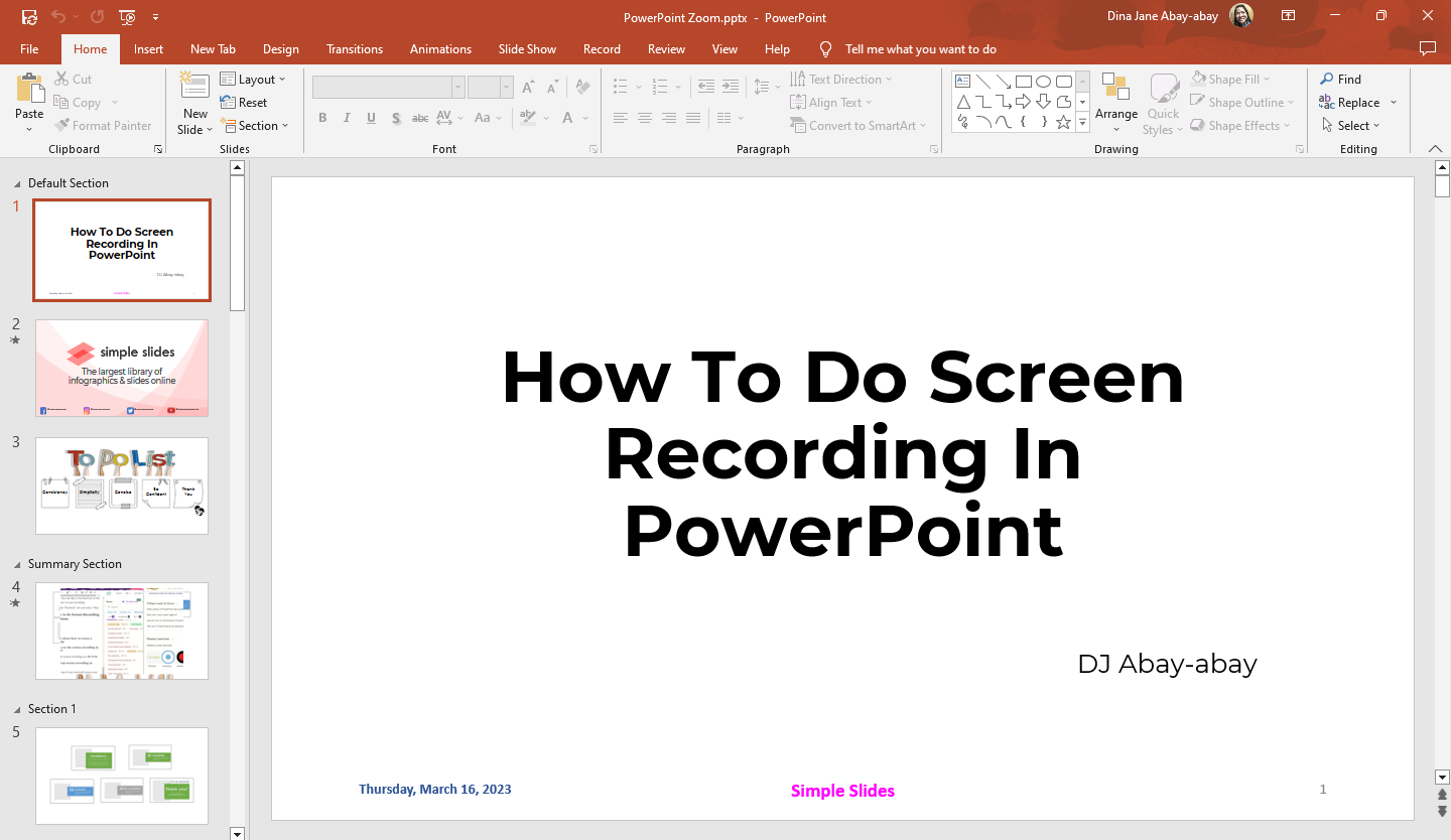 Learn How To Do Screen Recording In PowerPoint In 5 Easy Steps