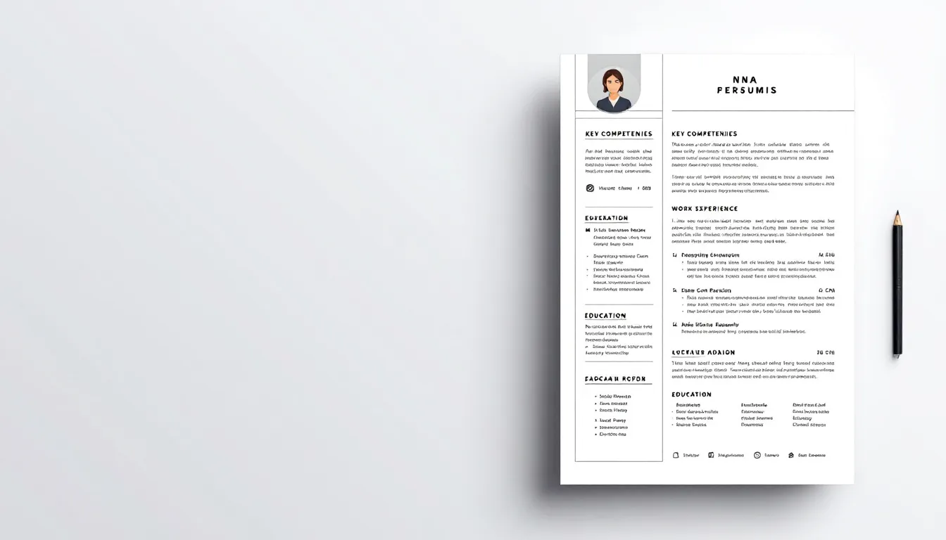 A creative illustration offering tips for an effective CNA resume.