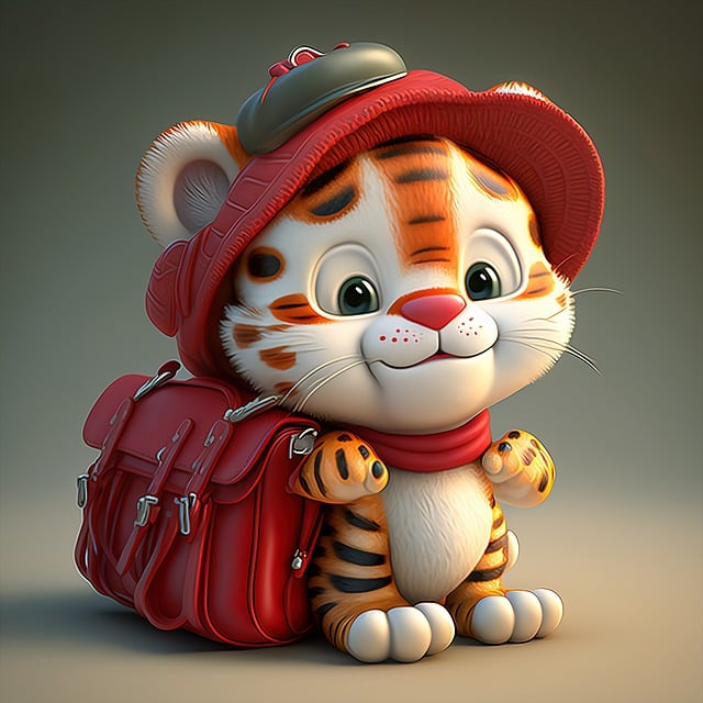 tiger, tiger cub, little tiger
