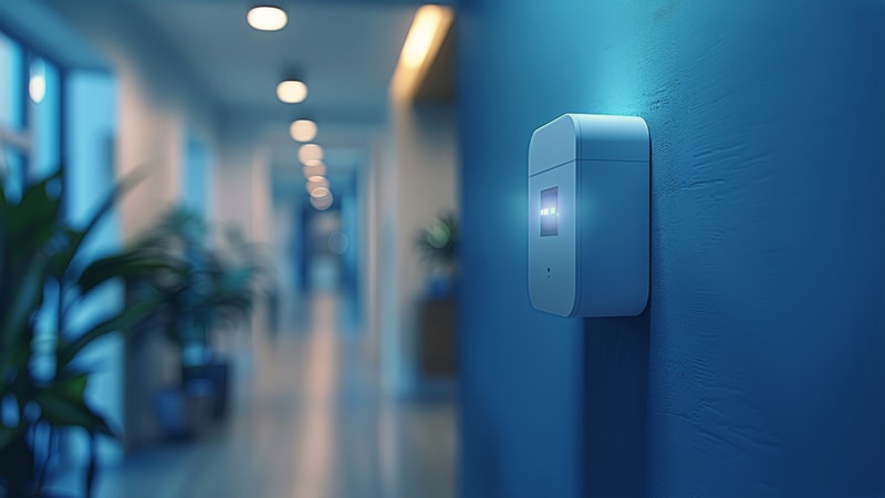 Motion sensor switch in hallway