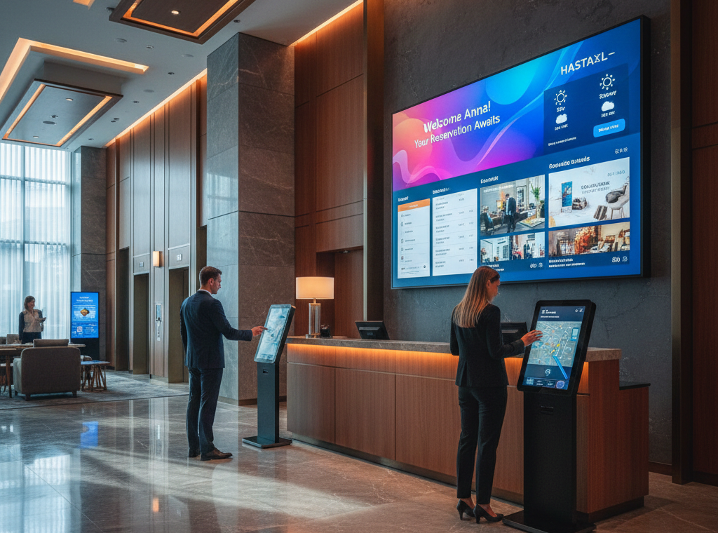 Top 10 Hotel Lobby Digital Signage Software Providers 2 key features to look for best hotel lobby digital signage solution