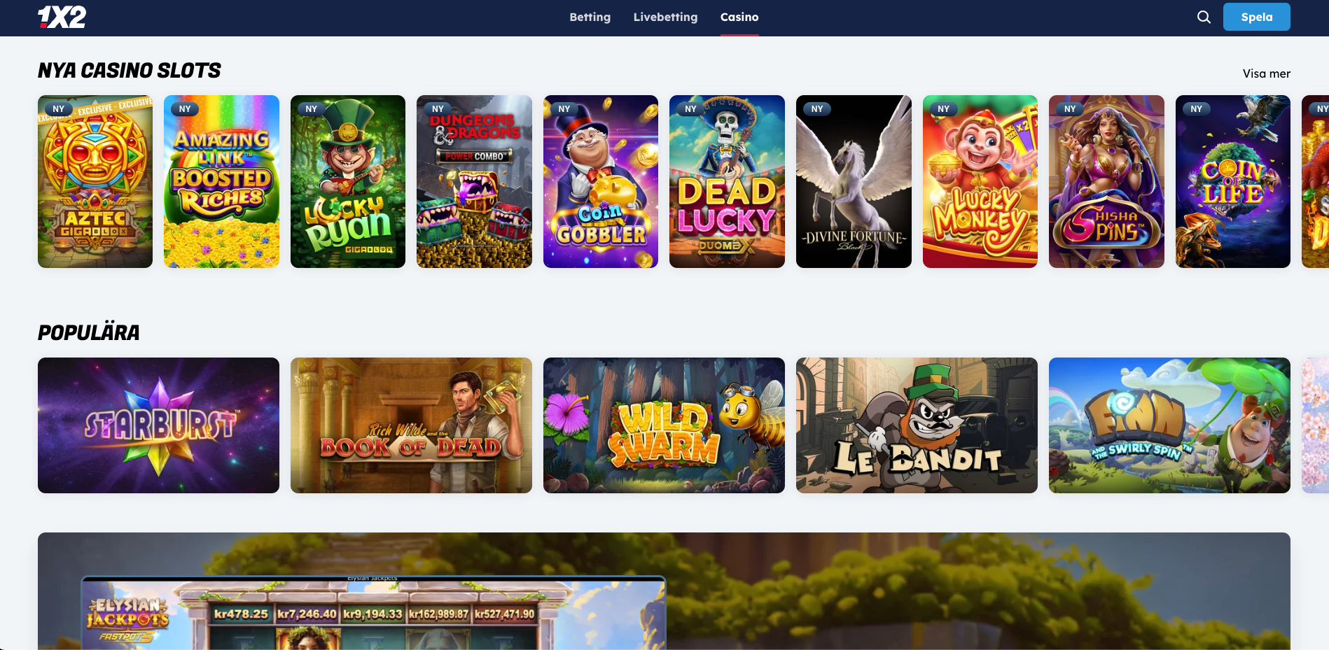 1x2 casino
