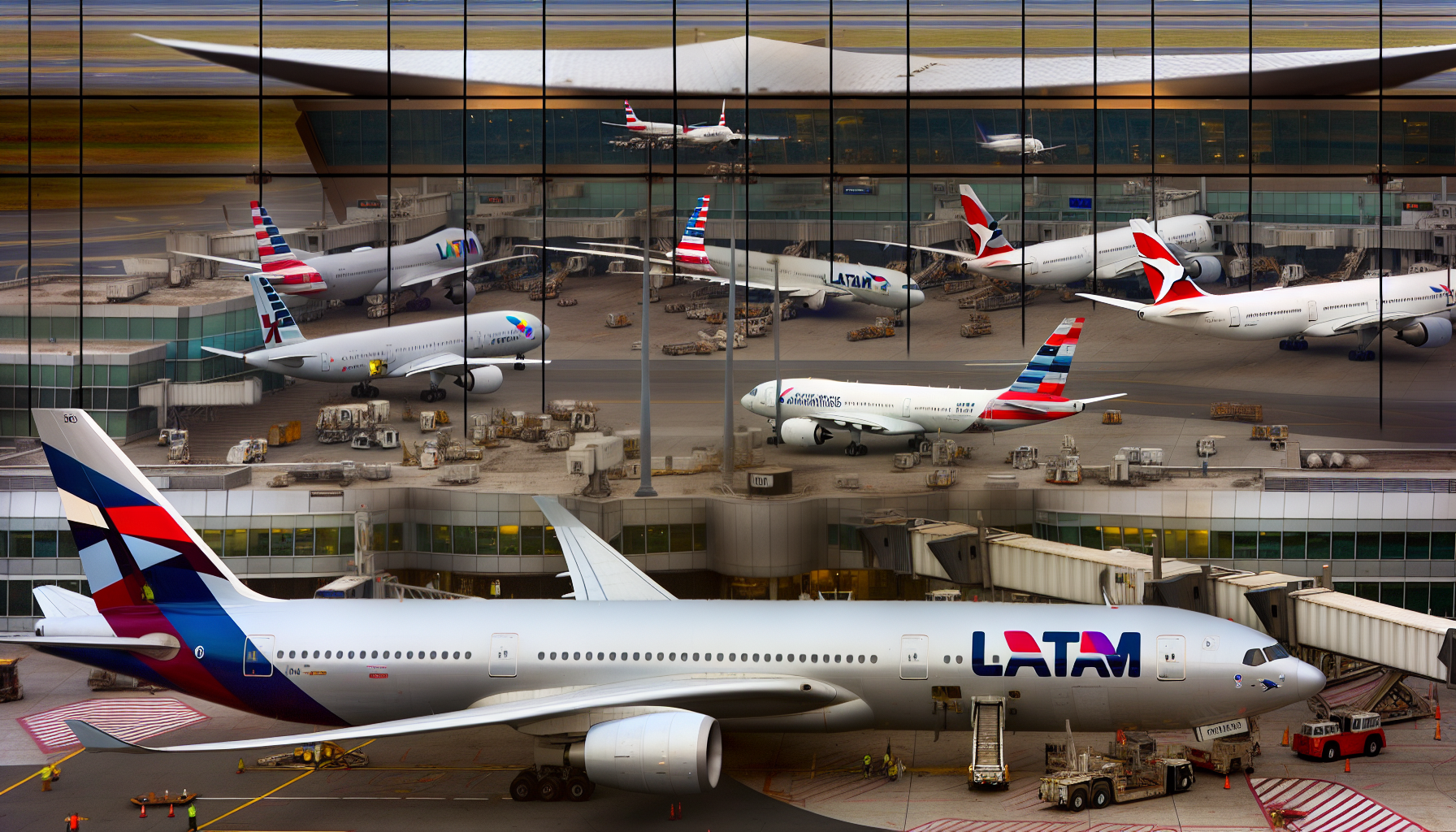 LATAM Airlines and Codeshare Partners at JFK