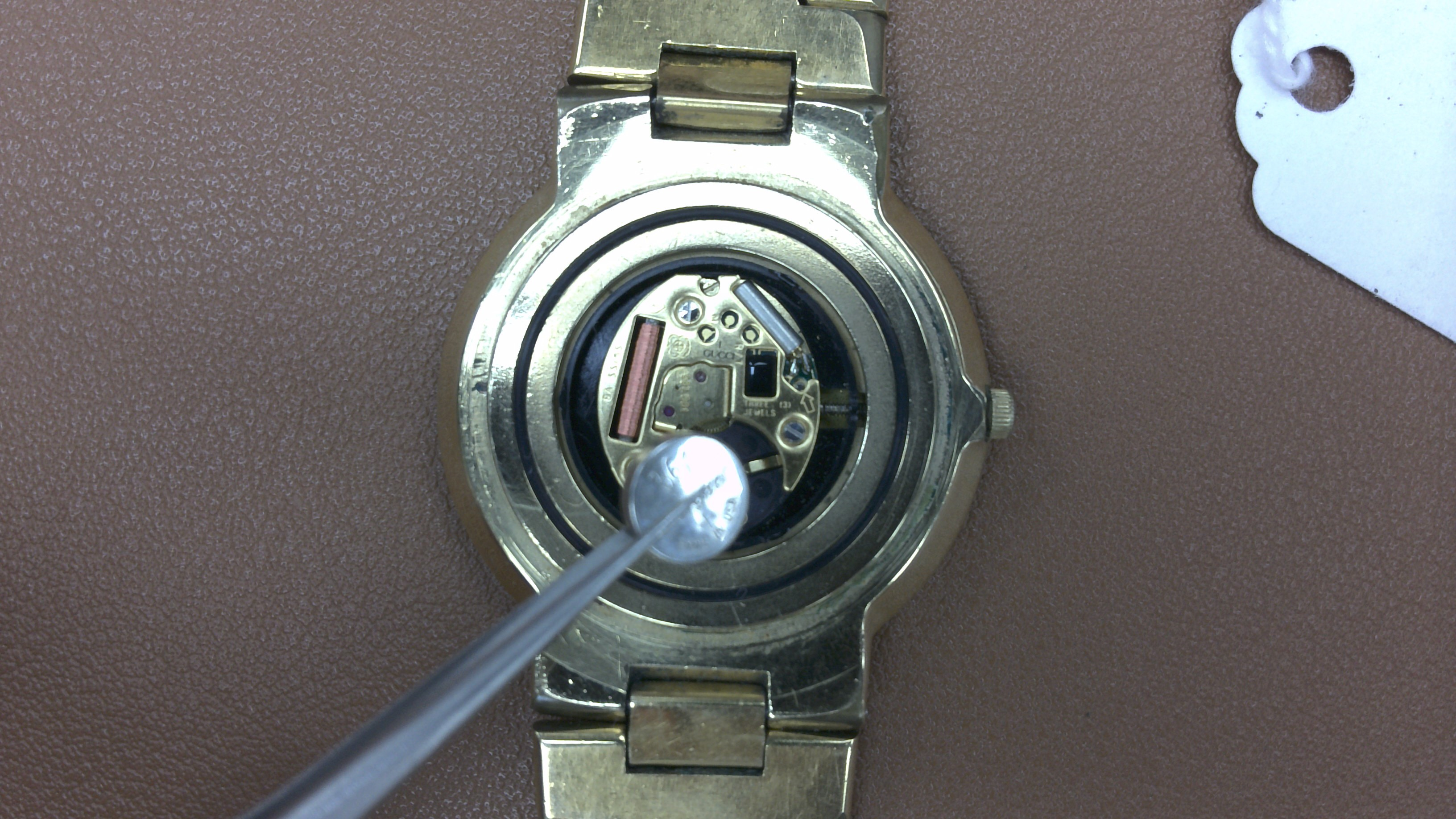 Gucci watch shop repair cost