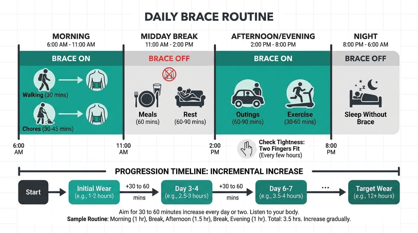 How Should You Structure Your Daily Brace Routine?