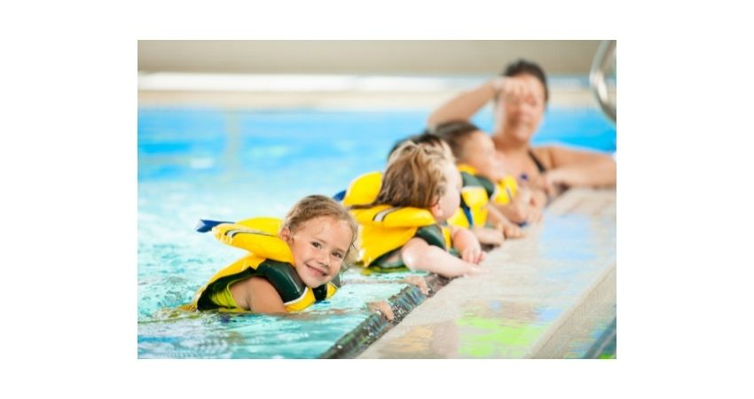 swim lessons  for children before sailing