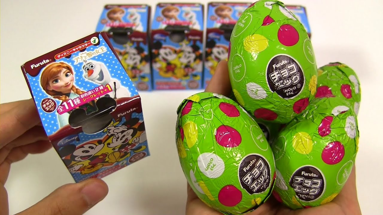 Disney Frozen Chocolate Eggs