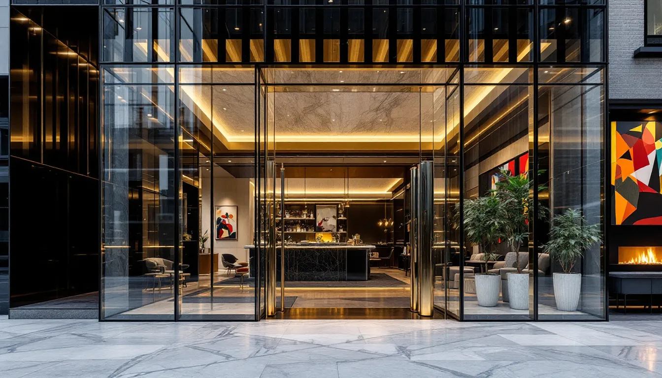 Et stilfuldt herretur hotel i en stor britisk by, perfekt til mindeværdige herreture.