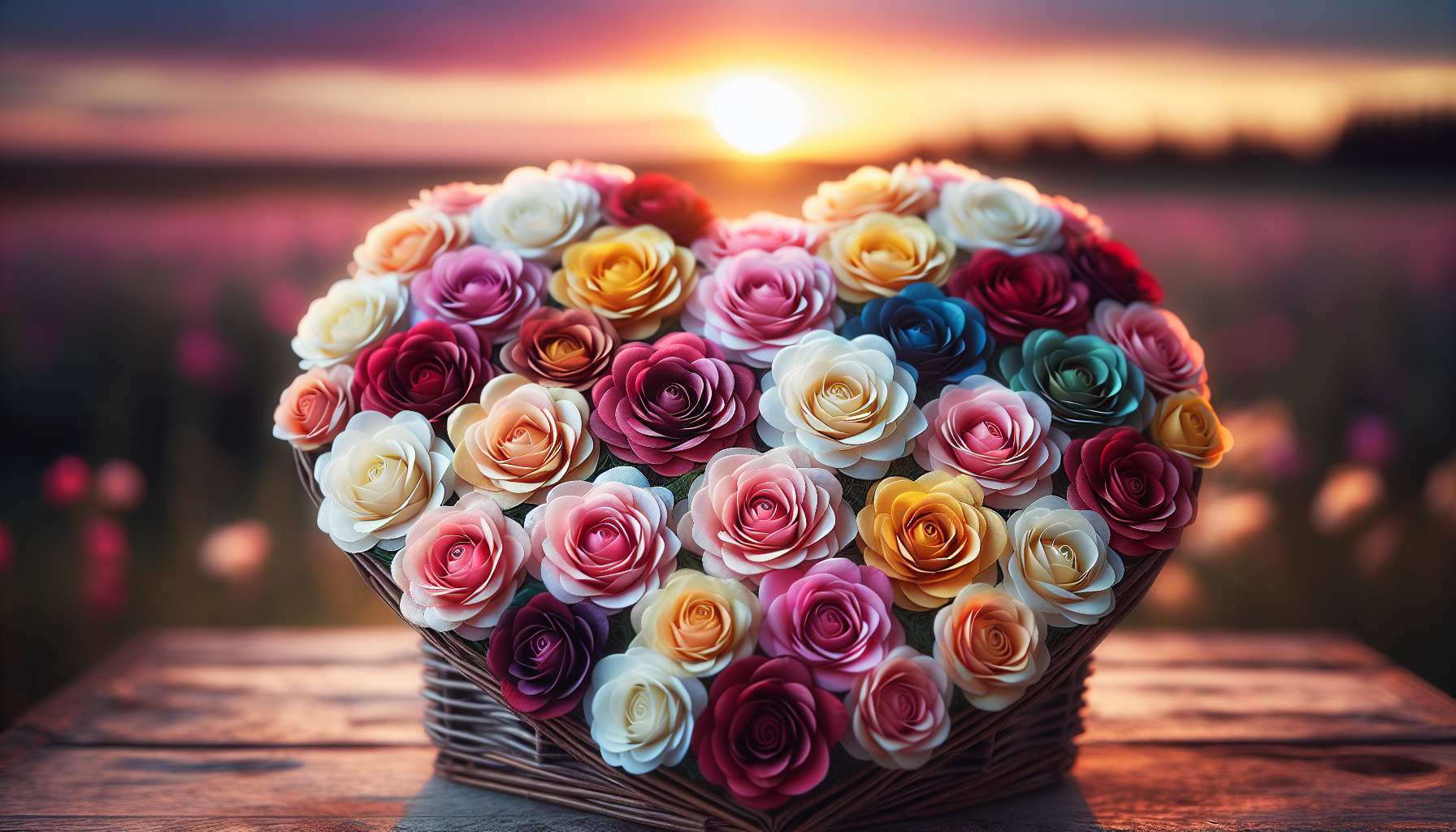 Unique and colourful rose varieties for Valentine`s Day