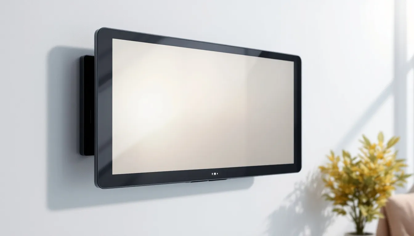 Een moderne solar screen met een geïntegreerd zonnepaneel, die draadloos bediend kan worden, is gemonteerd op een kunststof kozijn. Deze zonwering biedt bescherming tegen zonlicht en draagt bij aan de energie-efficiëntie van het huis.