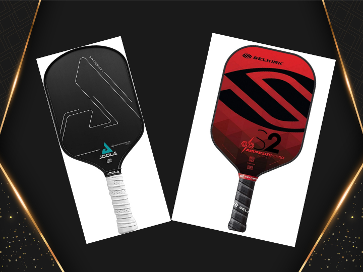 An image showcasing the top-rated best pickleball paddles for advanced players, featuring high-quality materials and advanced technology for optimal performance.