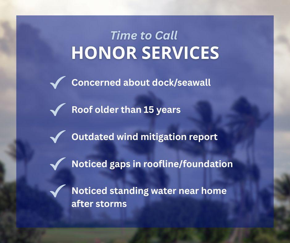 noticing issues with your home means it is time to prepare and schedule home inspection services