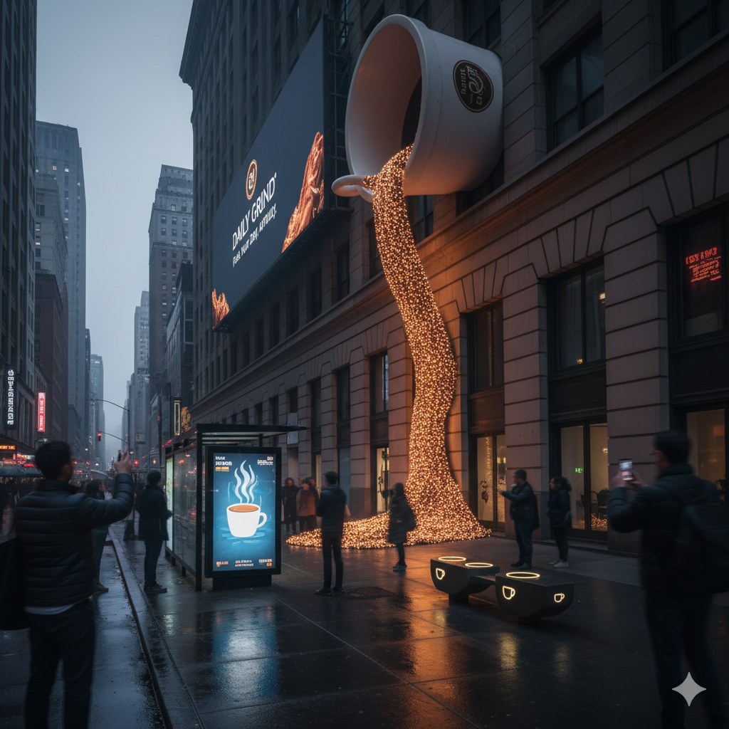 What Are The Types Of Outdoor Advertising That Works? 9 guerrilla & ambient advertising